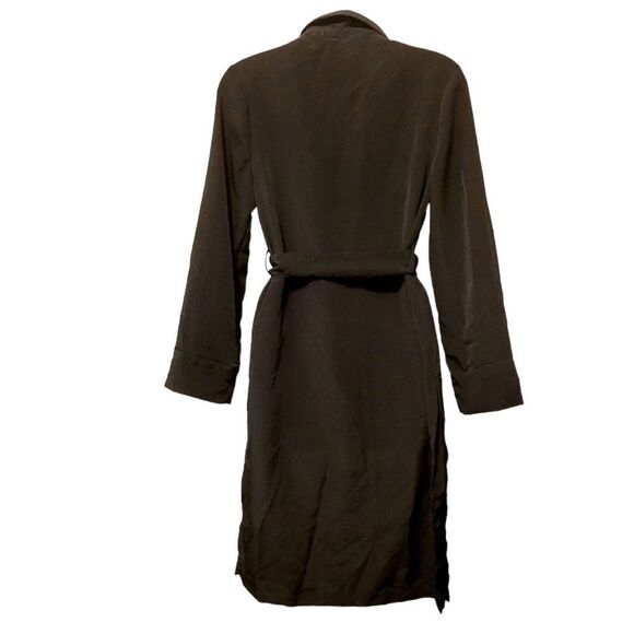 2/$20 Vintage Black Floral Pattern Sleepwear Robes Size: Small - Picture 3 of 5